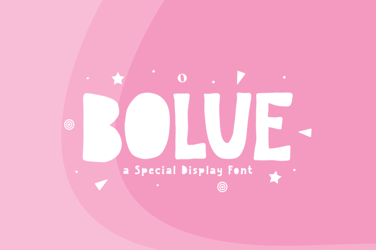 Preview of Bolue Font