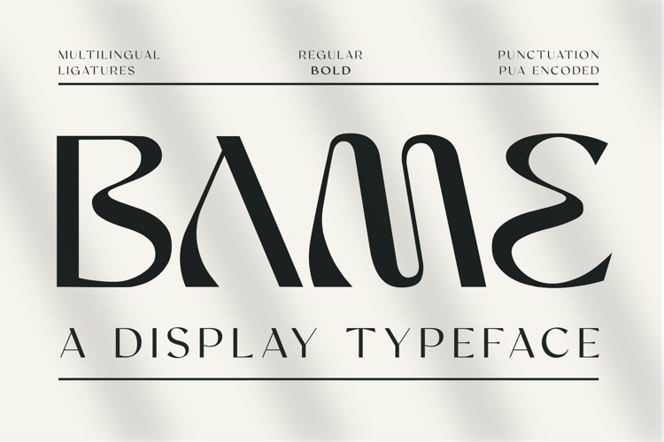 Bame Font