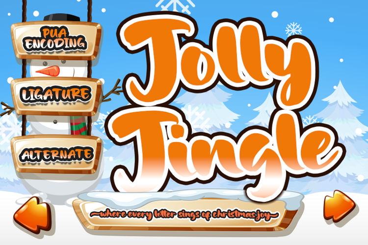 Jolly Jingle Font