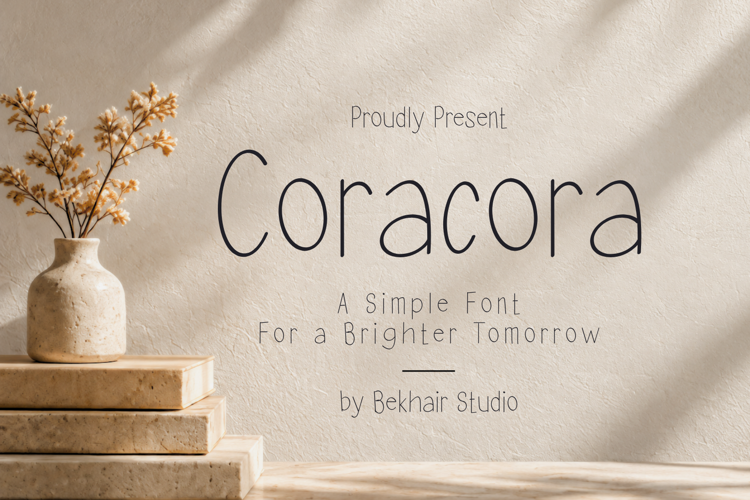 Preview of Coracora Font