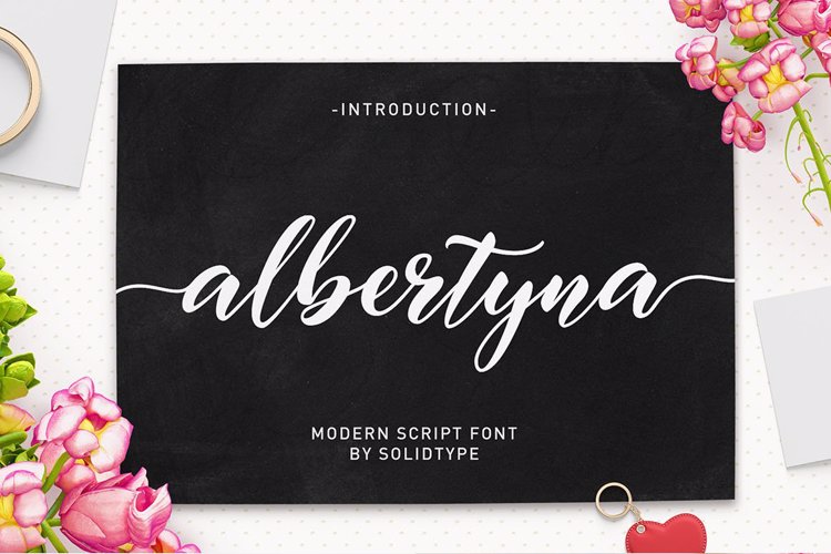 Albertyna Script Font