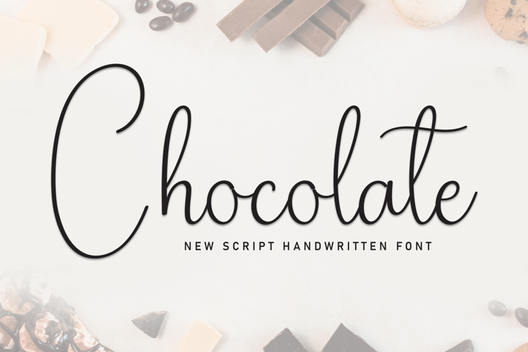 Preview of Chocolate Font