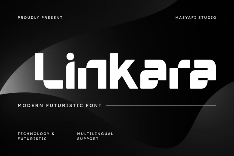 Preview of Linkara Font
