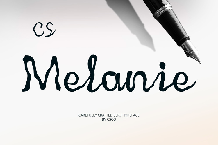 Preview of CS Melanie Font