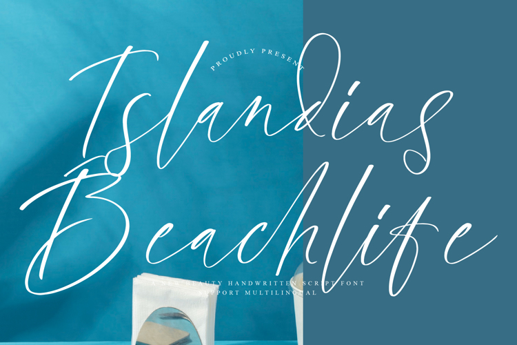 Preview of Islandias Beachlife Font