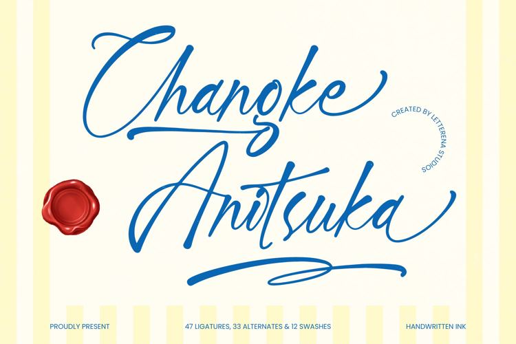 Preview of Changke Anitsuka Font