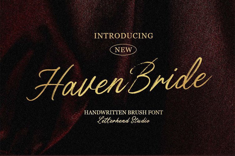 Havin Bride Med Font