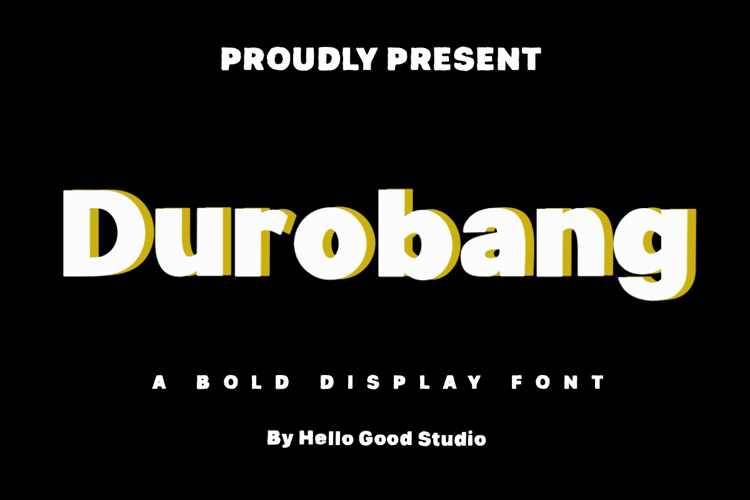 Preview of Durobang Font