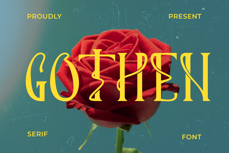 Preview of Gothen Font