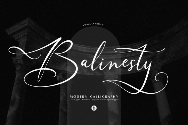 Preview of Balinesty Font