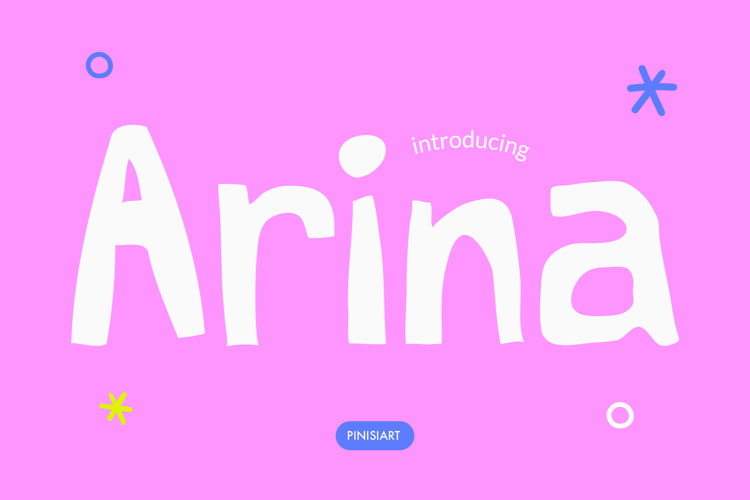 Preview of Arina Font