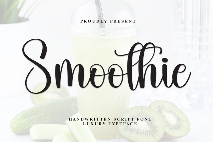Preview of Smoothie Font