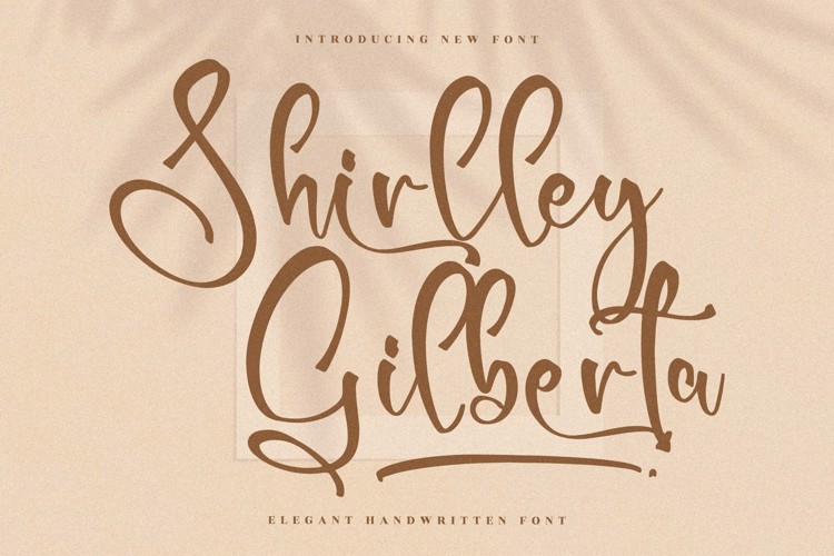 Shirlley Gilberta Font