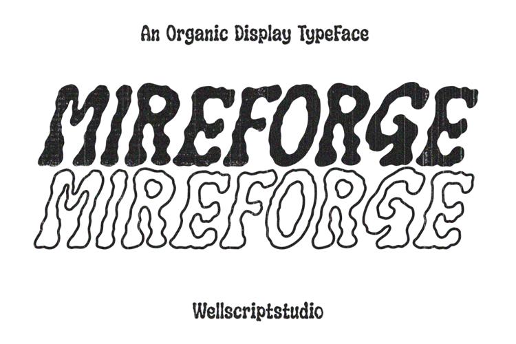 Preview of Mireforge Font