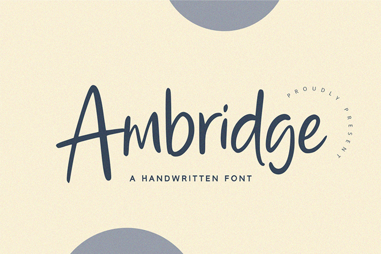 Ambridge Font