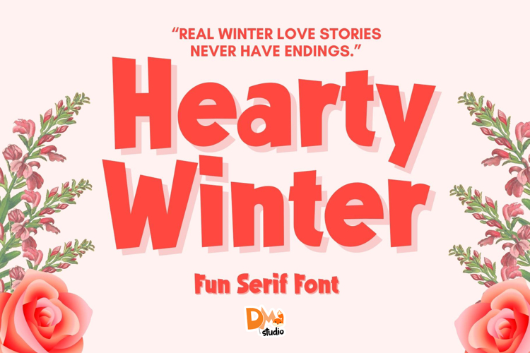 Hearty Winter Font
