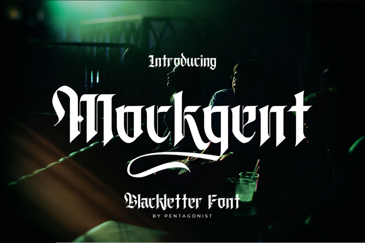 Mockgent Font