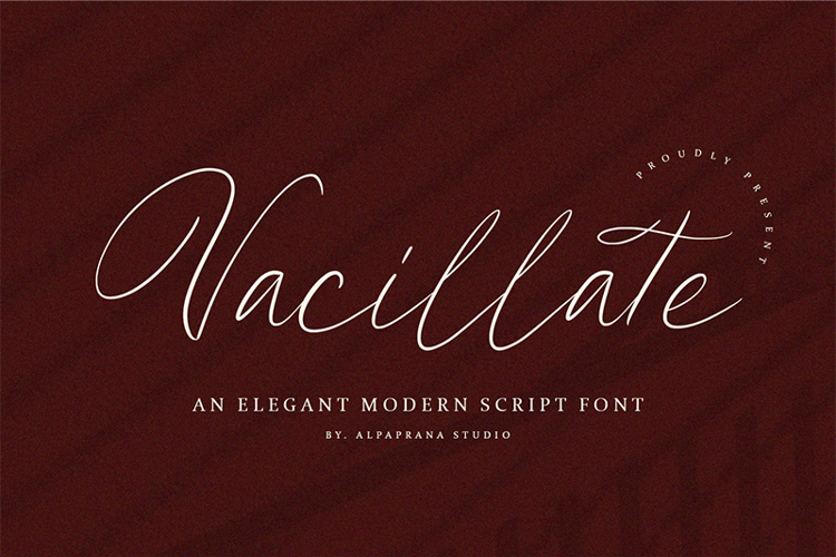 Vacillate Font