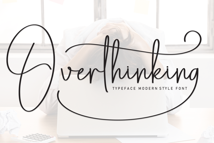 Overthinking Font