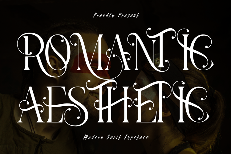 Preview of Romantic Aesthetic Font