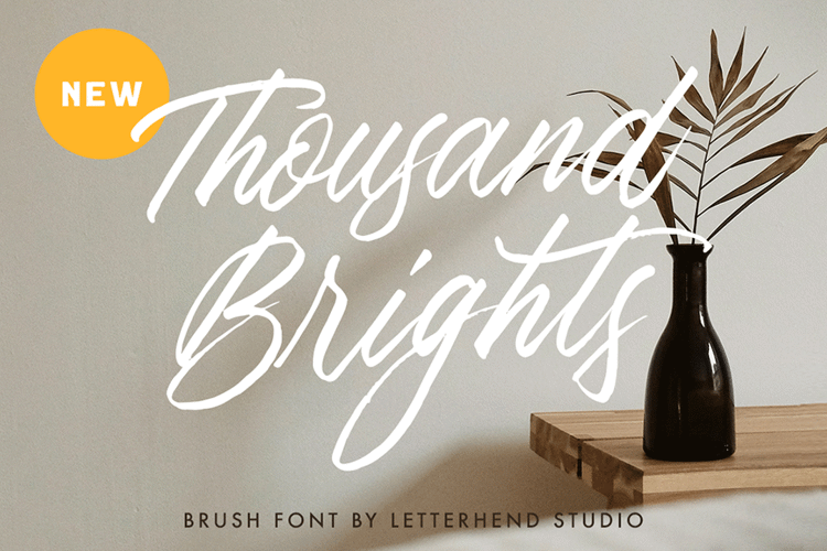Thousand Brights Font