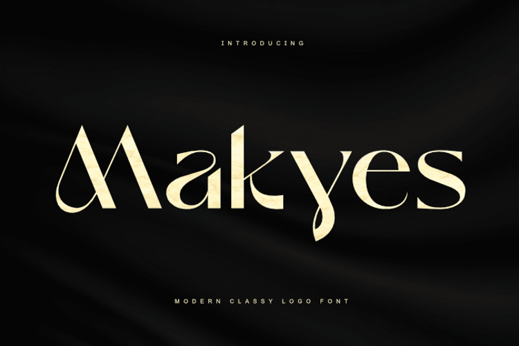 Preview of Makyes Font