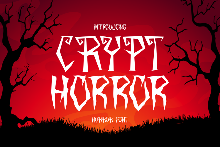 Preview of Crypt Horror Font