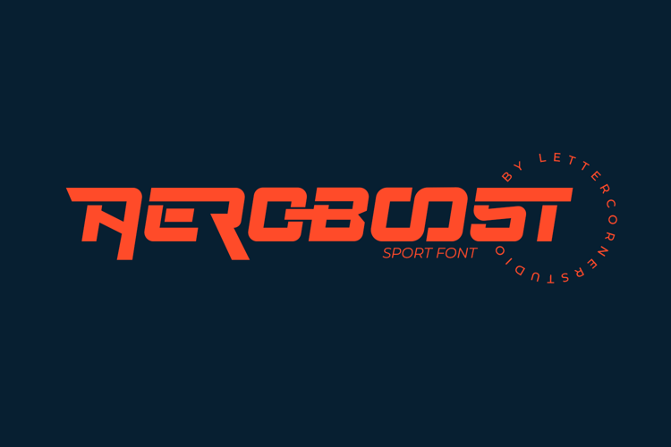 Aeroboost Font