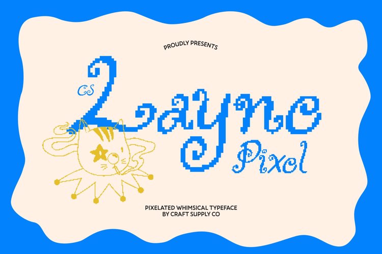 Preview of CS Layne Pixel Font