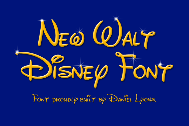 New Waltograph Font