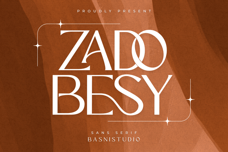 Preview of ZADOBESY Font