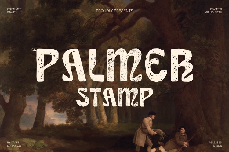 Preview of CS Palmer Stamp Font
