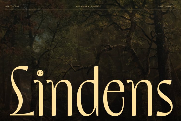 Preview of CS Lindens Font