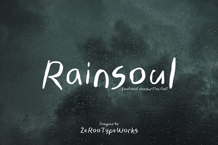 Preview of ZRTW Rainsoul Font