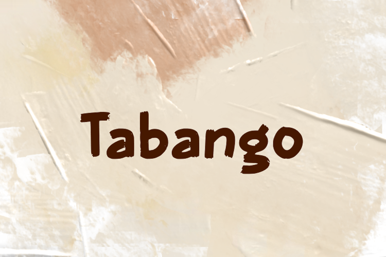 t Tabango Font