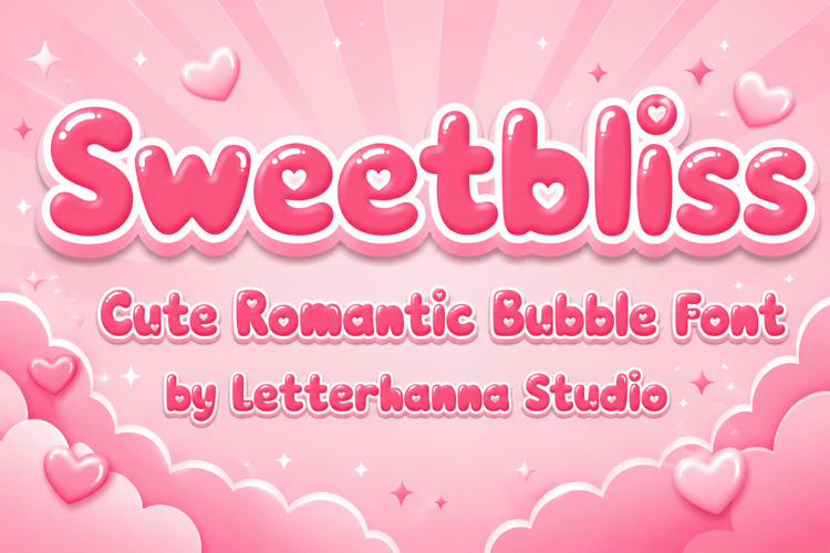 Preview of Sweetbliss Font