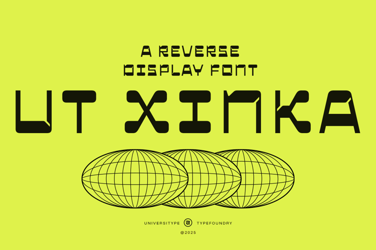 Preview of UT Xinka Font