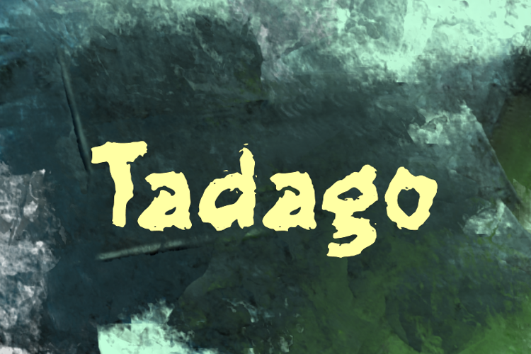 t Tadago Font