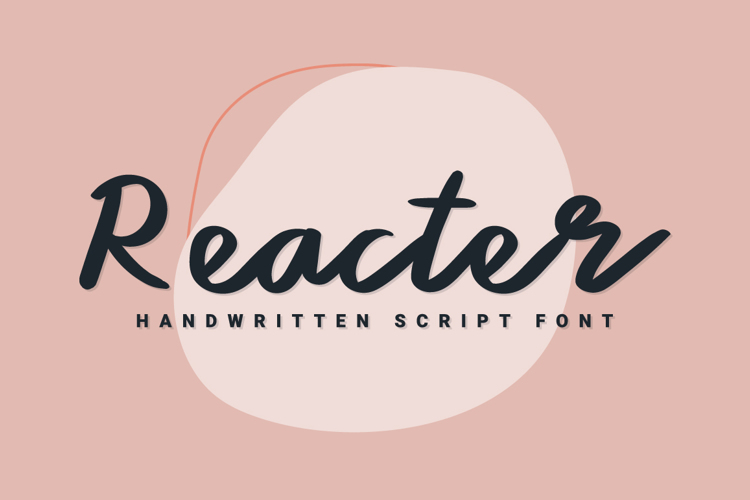 Reacter Font