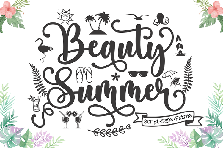 Beauty Summer Font
