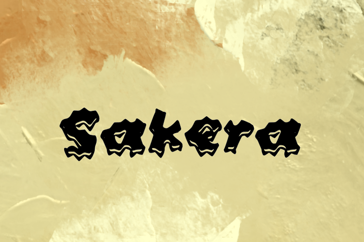 s Sakera Font