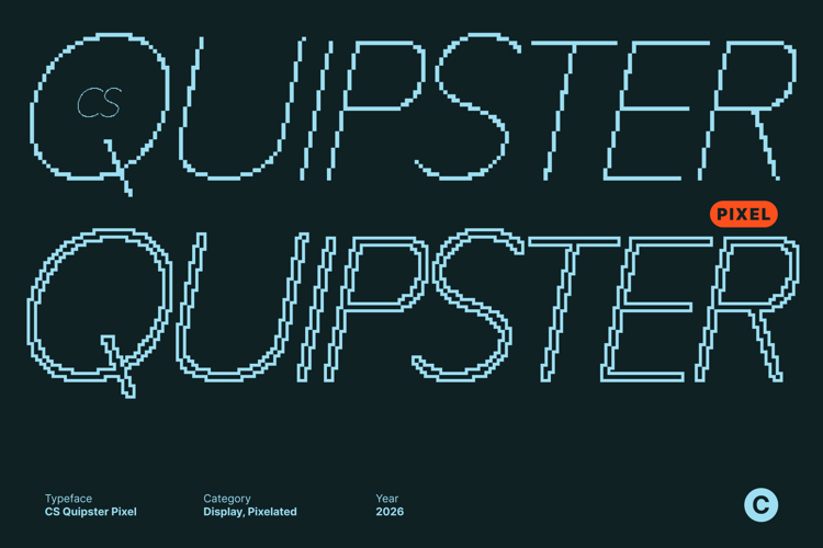 Preview of CS Quipster Pixel Font