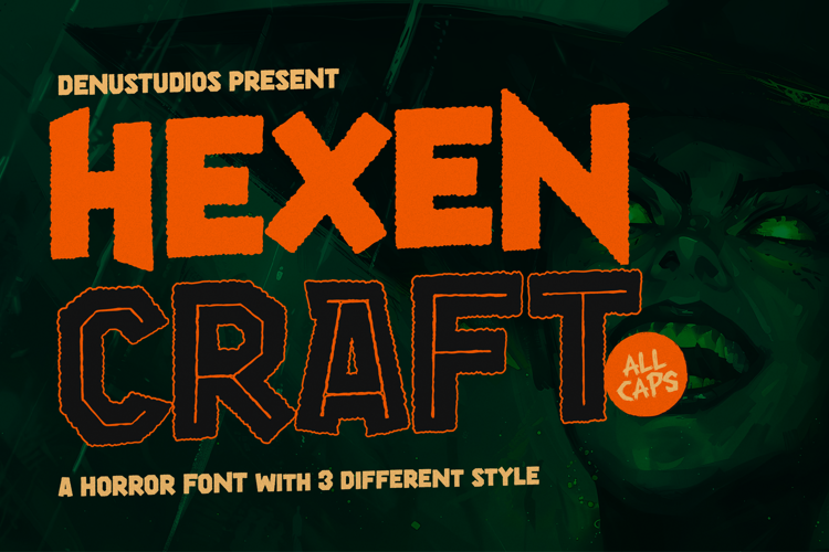 Preview of Hexen Craft Font