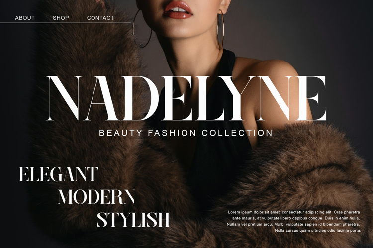 Preview of Eagers Font