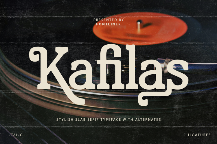 Preview of Kafilas Font