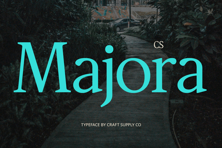 Preview of CS Majora Font