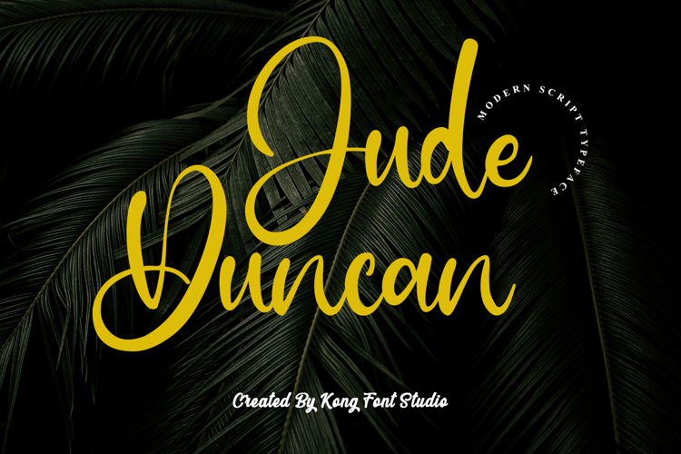 Jude Duncan Font