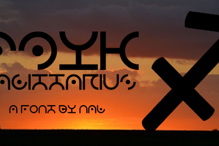 Zdyk Sagittarius Font