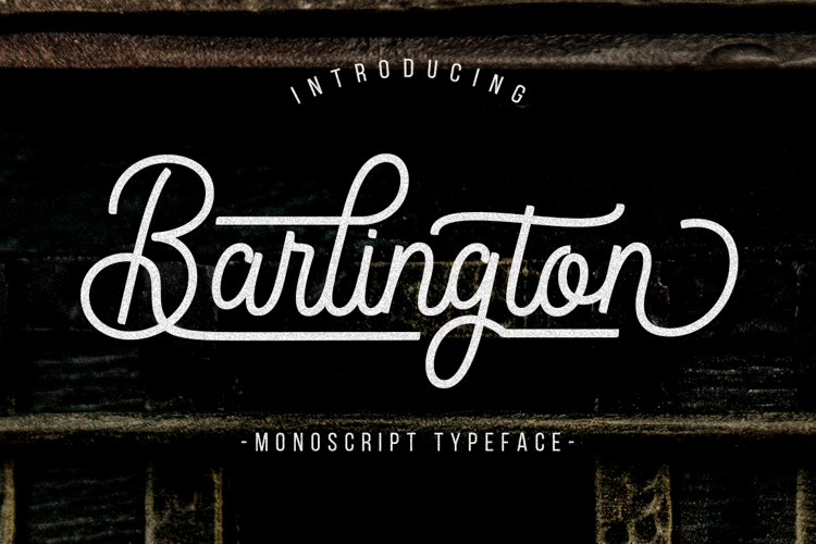 Preview of Barlington Font