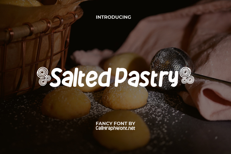 Salted Pastry Font